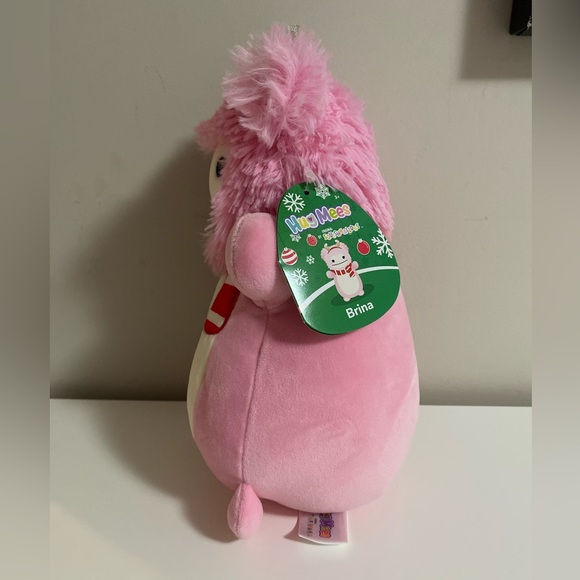 Squishmallows 10” Brina Pink Bigfoot Hug Me Squishmallow - Picture 4 of 4